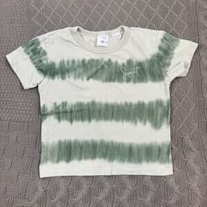 Zara Kids Green Tie-Dye Striped T-Shirt ~ 18/24M